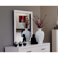 Coaster Furniture 202994 Jessica Rectangular Mirror White